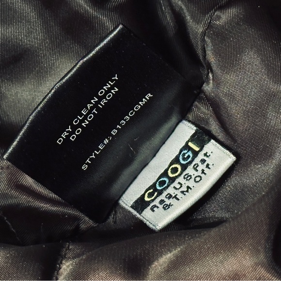 Coogi Wool Blend Brown Jacket Multi Pocket Full Zip Men’s Size XL - Picture 11 of 12